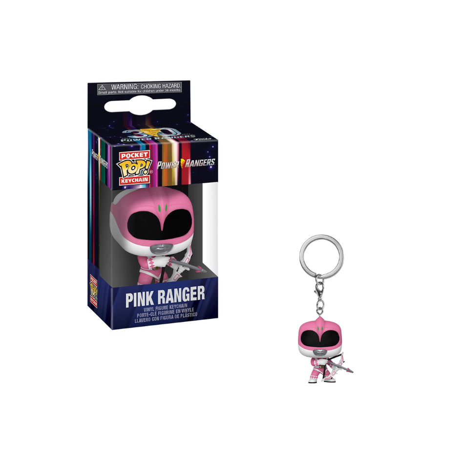 Funko Keychain: Power Rangers - Pink Ranger