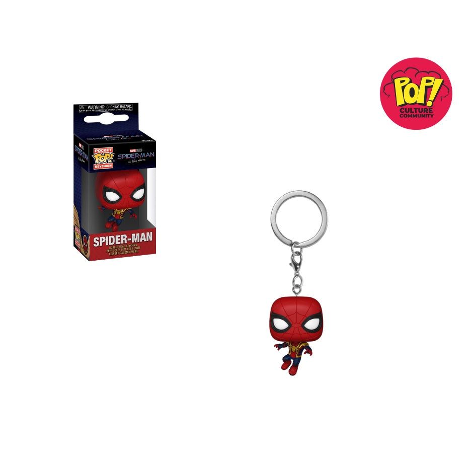 Funko Pop!Keychain: Marvel: SpiderMan-No Way Home- Spider-Man