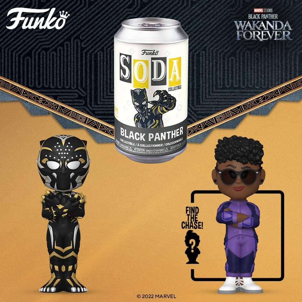 Funko Vinyl Soda: Black Panther Wakanda Forever - Black Panther