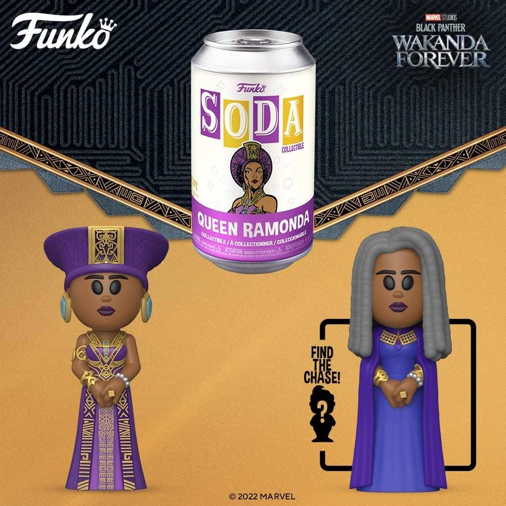 Funko Vinyl Soda: Black Panther Wakanda Forever - Queen Ramonda