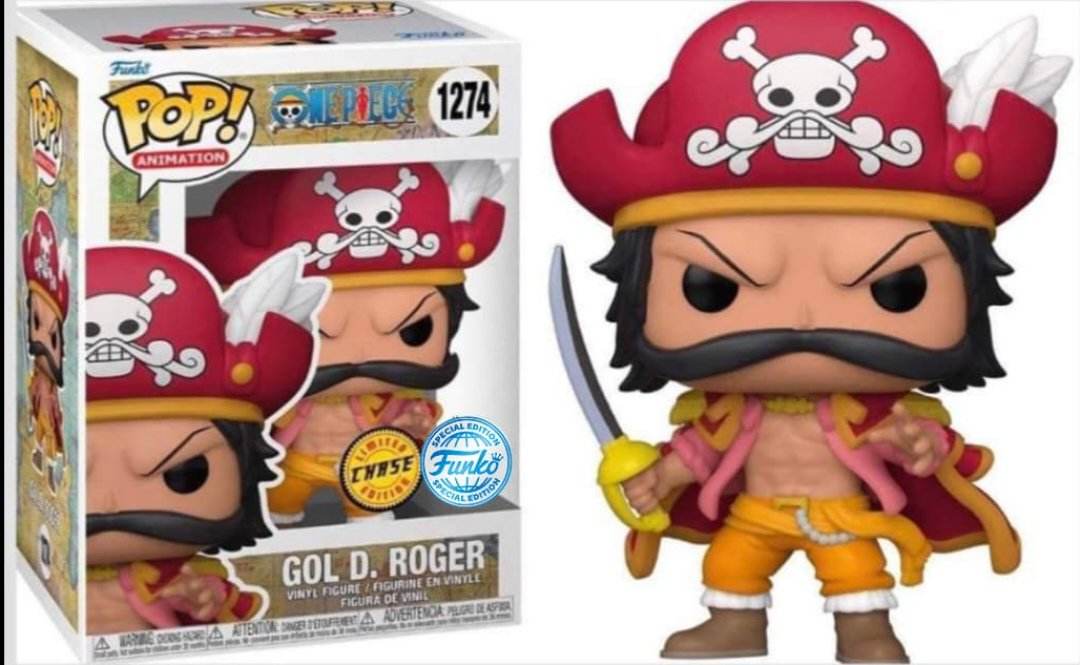 Funko Pop! Animation: One Piece- Gol D. Roger (Special Edition)