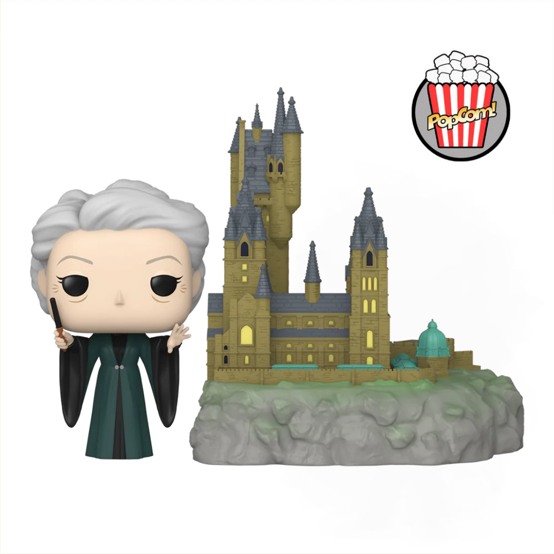 Funko Pop! Town: Harry Potter CoS20th- Minerva with Hogwarts