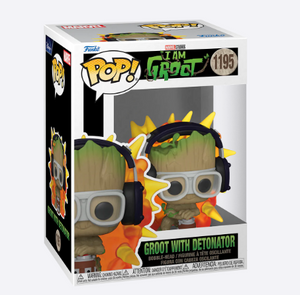 Funko Pop! Marvel- I am Groot - Groot (Detonator)