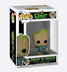 Funko Pop! Marvel- I am Groot - Groot in Onesie