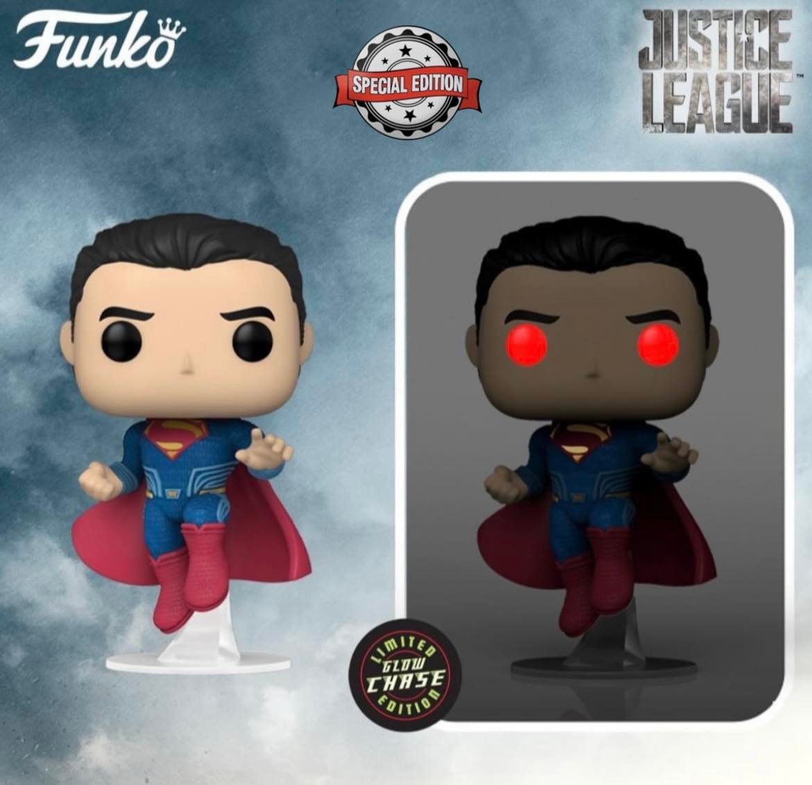 Funko Pop! Movies: Justice Leauge - Superman (Special Edition)